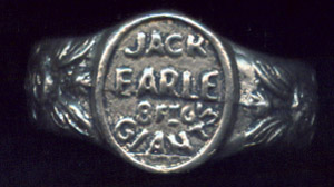 ring of Jack Earle, Texas Giant