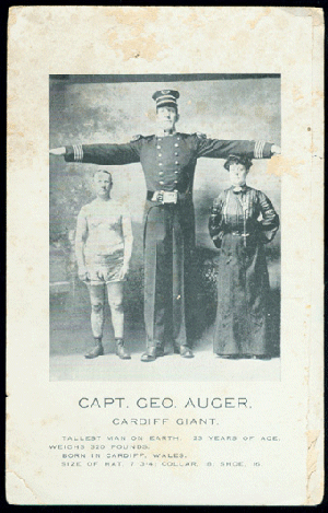 Capt. George Auger, the Cardiff Giant
