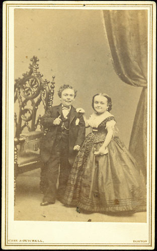 Tom Thumb and Wife, circa 1863