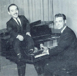 Lowell Mason, sitting on piano